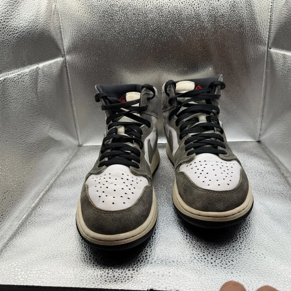 Size 10‎ Air Jordan 1 Retro OG High Washed Black Mens Athletic Shoes DZ5485-051